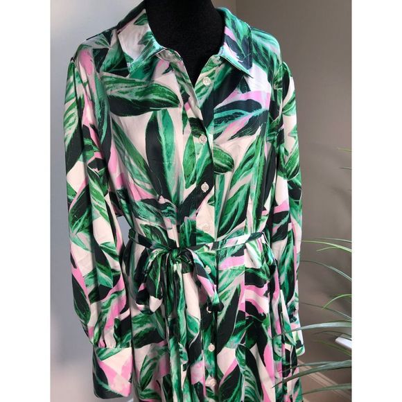 BEAUTICURVE x LANE BRYANT FLORAL DRESS! NWOT - Picture 2 of 4